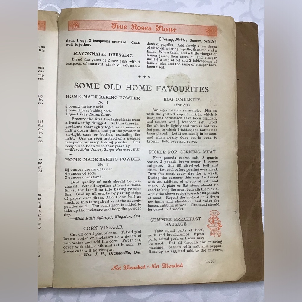 VINTAGE FIVE ROSES COOKBOOK - Picture 9 of 16